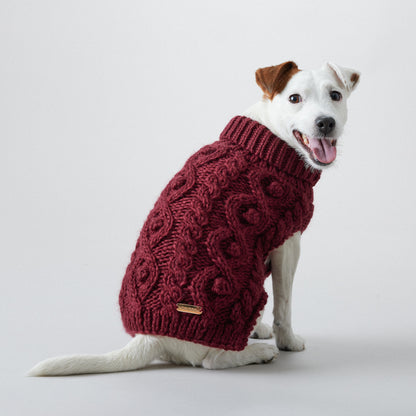 PAiKKA | Handgestrickter Pullover für Hunde | Handmade Knit Sweater for Dogs