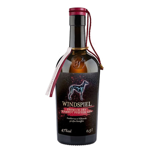 WiNDSPiEL Premium Dry Kampot Pfeffer Gin 47% o.5l