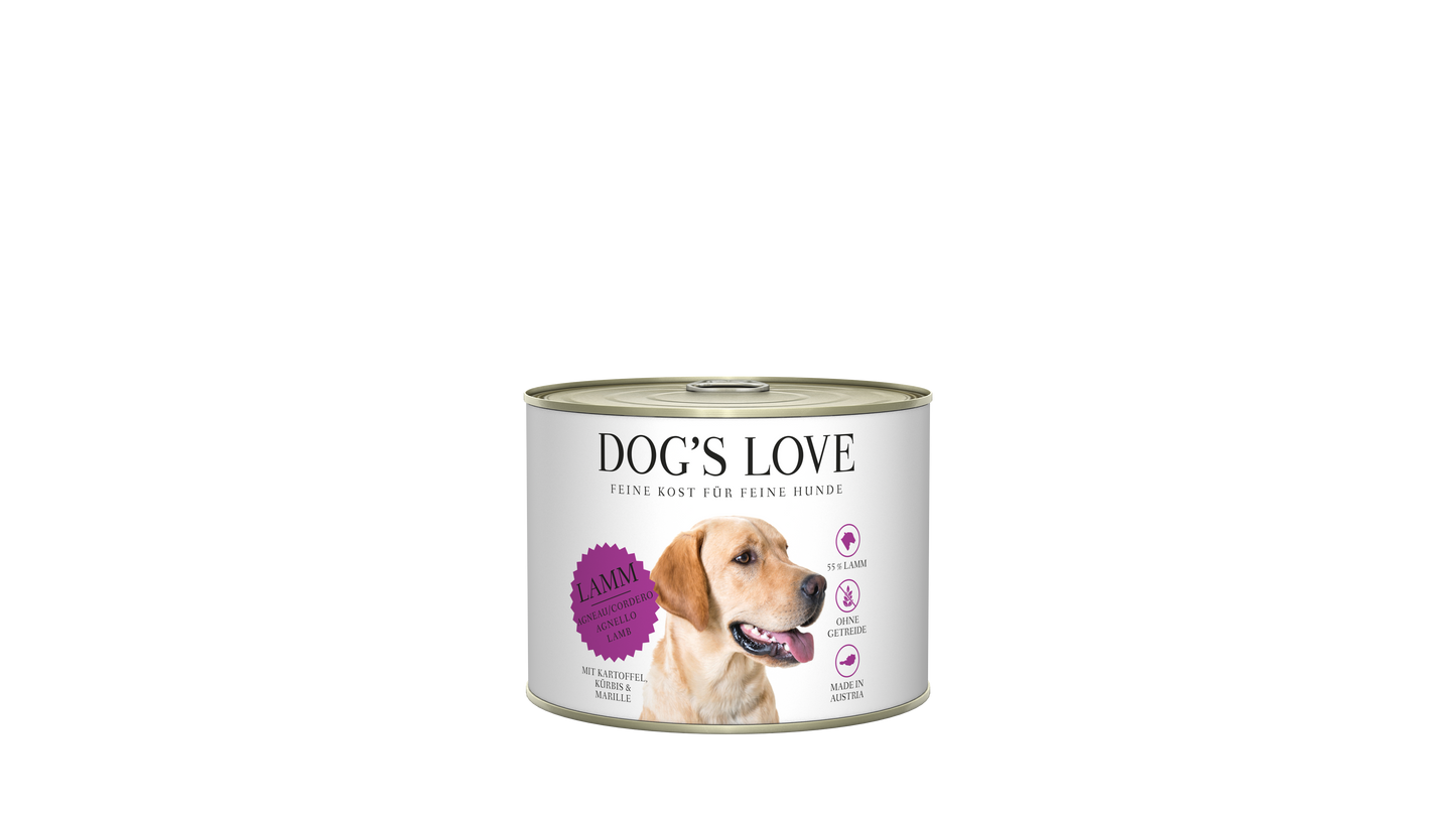 DOG'S LOVE | LAMM ADULT NASSFUTTER [getreidefrei]