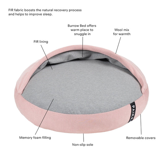 PAiKKA | Recovery Höhlen Bett pink | Recovery Burrow Bed for Pets